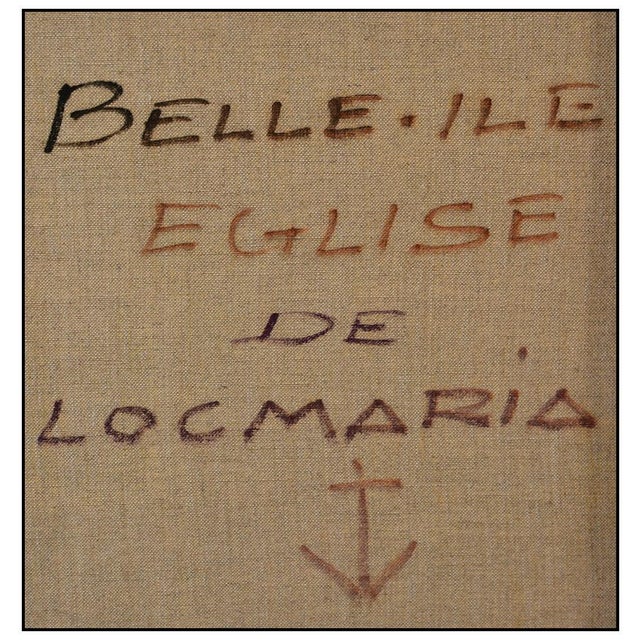 Mid 20th Century Belle - Ile Eglise De Locmaria, Jacques Bouyssou For Sale - Image 4 of 5