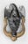 Antique American Cast Iron & Brass Federal Eagle Door Knocker For Sale In Houston - Image 6 of 7
