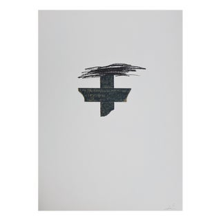 Antoni Tapies, Llambrec 1, 1975, Lithograph For Sale