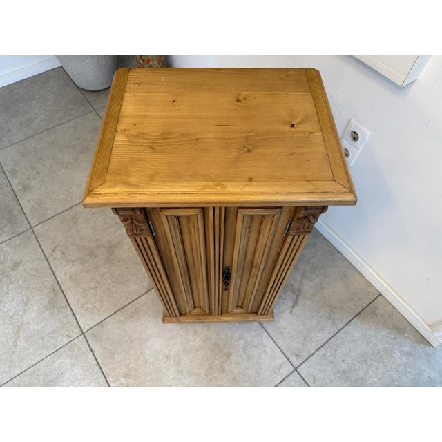 Antique Rustic Softwood Cabinet For Sale - Image 10 of 11