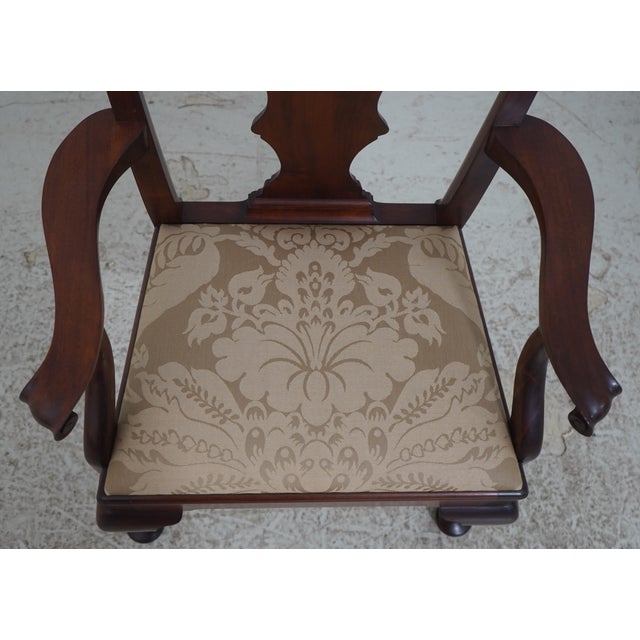 Set of 10 Larry Crossman Bench Made Mahogany Dining Room Chairs For Sale - Image 12 of 18