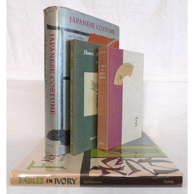 20th Century Illustrated Japanese Art Book Collection - 4 Pieces For Sale - Image 10 of 10