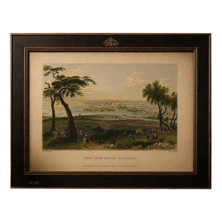 After Bartlett, Istanbul Panorama from Mount Bulgurlu, 1839, Engraving For Sale
