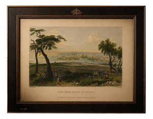 After Bartlett, Istanbul Panorama from Mount Bulgurlu, 1839, Engraving