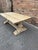 20th Century Scrubbed Oak Coffee Table For Sale In Nashville - Image 6 of 9