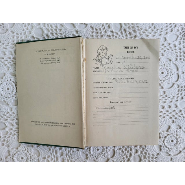 Paper Girl Scouts of America Hand Book, 1942 For Sale - Image 7 of 12