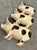 Vintage Cast Iron Three Spotted Pigs Doorstop For Sale - Image 6 of 7