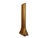Contemporary Late 20th Century Handmade Tall Modern Tapered Style Wooden Bud Vase Signed MM For Sale - Image 3 of 8