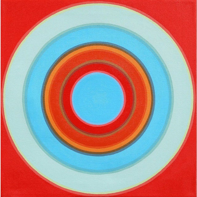 "Fidget Spin 2" Contemporary Minimalist Acrylic Painting by Paul Westacott For Sale - Image 10 of 10
