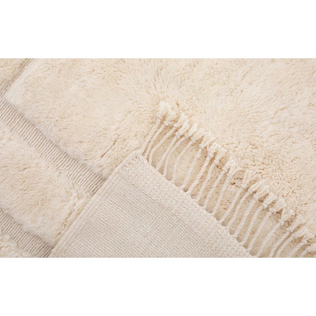 Hand-Knotted Wool Rug by Azele Studio For Sale - Image 4 of 11