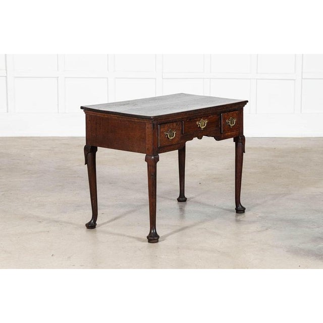 18th Century English Oak Side Table, 1780s For Sale - Image 13 of 13