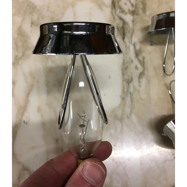 Vintage Trudie Wright Parchment Paper Single Light Empire Candle Shades For Sale - Image 9 of 13