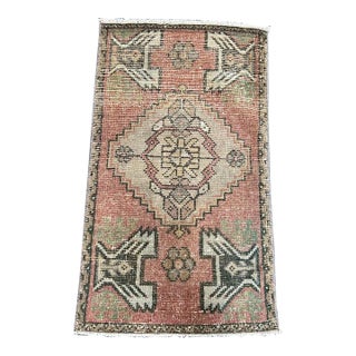 Turkish Yastik Rug 1'8" x 2'10" For Sale