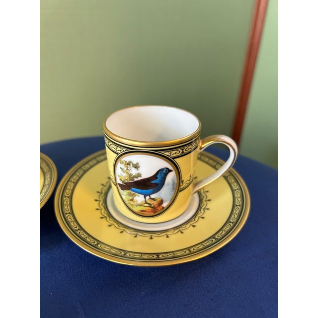 Coffee Cups by Ancienne Manifacture Royale, Set of 4 For Sale - Image 6 of 9