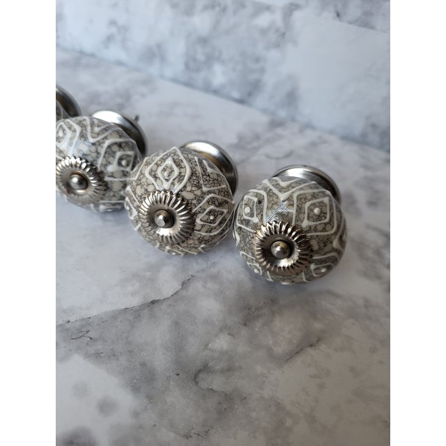 1980s Art Pottery Ceramic Drawer Pulls For Sale In San Francisco - Image 6 of 9