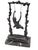 Art Nouveau "Girl on a Swing" Bronze Statue With Marble Base by Auguste Moreau For Sale - Image 3 of 4