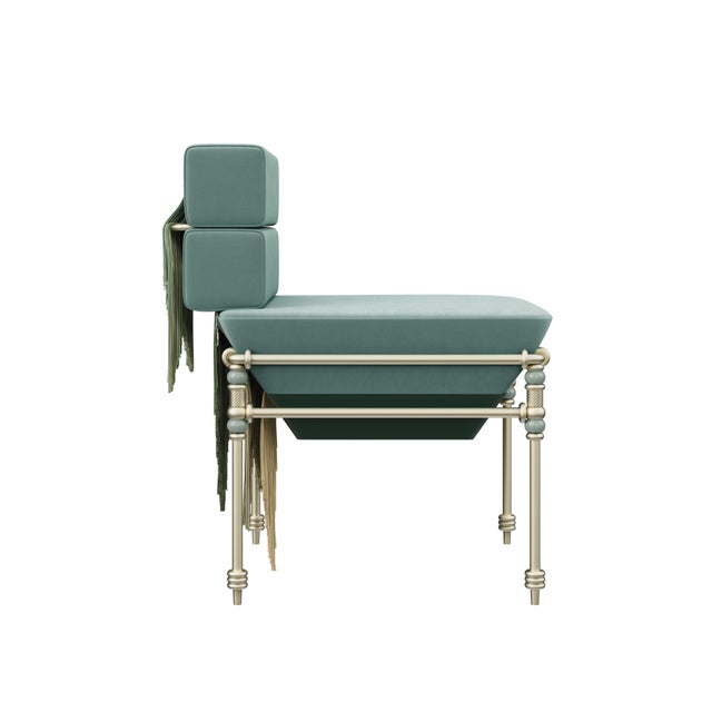 Metal Seraphine Dining Chair by Ottiu For Sale - Image 7 of 18