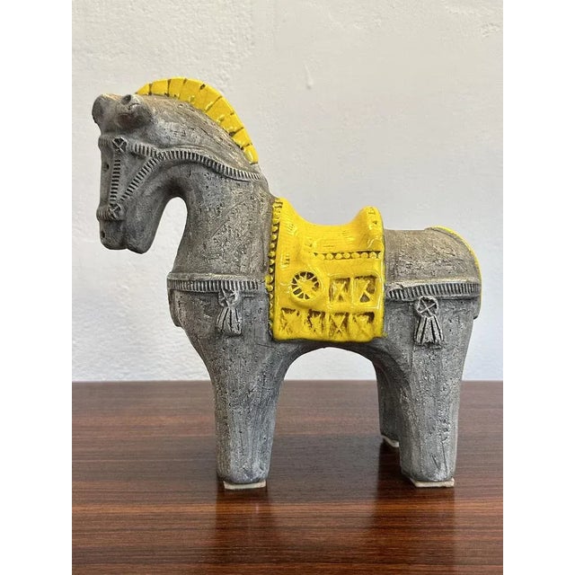 High Horse Sculpture by Aldo Londi for Bitossi Ceramiche, Italy, 1960s For Sale - Image 6 of 6