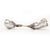 1930s Platinum GIa Certified Natural Pearl Diamond Jabot Pin For Sale - Image 4 of 8