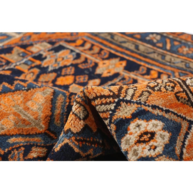 Late 19th Century Antique Persian Malayer Rug - 03'02 X 05'00 For Sale In Dallas - Image 6 of 10