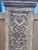 Carved Decorative Pedestal Column With Stone Finish For Sale In New York - Image 6 of 8