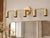 Not Yet Made - Made To Order Handcrafted Brass 5-Light Vanity Sconce, Cylinder Bathroom Mirror & Wall Light For Sale - Image 5 of 8