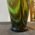 Glass A 1970s Carlo Moretti Space Age Green, Brown and Black Opaline Vase For Sale - Image 7 of 11