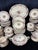 Rare 56-Piece 1930s J & G Meakin "Pilgrim Sunshine" English Ironstone Dinnerware Service With Hostess Spares - Complete Set for 8 For Sale - Image 4 of 15