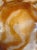 Amber 1970s Mazzega Amber & Clear Murano Glass Wall Sconce or Flush Mount For Sale - Image 8 of 9