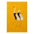 Golden Crane Portrait, Japanese Crane Wall Art, 40" X 60" For Sale