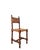 This type of chair, although originating in religious settings (such as monks' or friars' chairs), was adopted in noble...