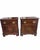 1990s Drexel Chippendale Mahogany Flame Nightstands For Sale - Image 5 of 7