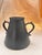 Greek cast bronze vessel reminiscent of the Classical and Byzantine style. The decorative item has green oxidation on the...