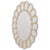 Vintage Venetian Oval Shaped Mirror, 1960 For Sale - Image 12 of 12