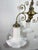 Three-Light Liberty Style Pendant Light in Opal Glass, 1960 For Sale - Image 9 of 18
