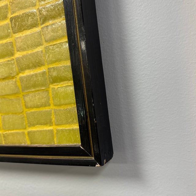 Yellow Wall Art Mosaic Matador by Genaro Alvarez For Sale - Image 8 of 8