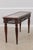 Theodore Alexander Marble Top Mahogany Console Table For Sale - Image 17 of 18