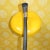 Large Yellow and Chrome Adjustable Gooseneck Floor Lamp, 1970s For Sale - Image 12 of 14