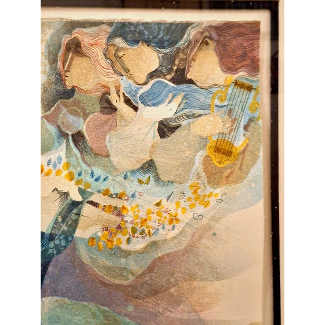 Modern ""Europa and the Bull" From the Mythological Suite IX by Alvar For Sale - Image 3 of 11