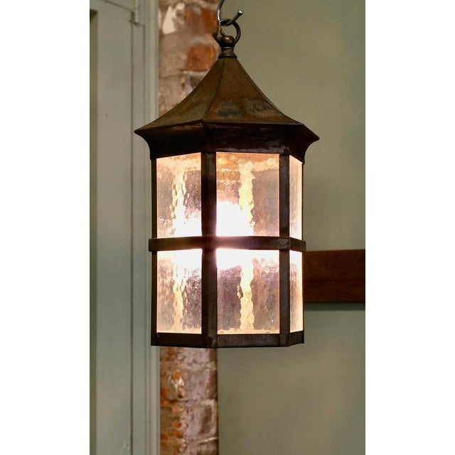 Hanging Lantern in Iron For Sale - Image 5 of 7
