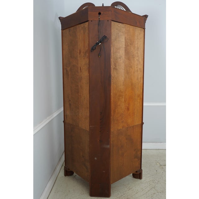 Stickley Mahogany 4 Door Corner Cabinet For Sale - Image 16 of 18