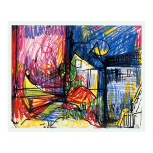 Hans Hofmann Landscape (no Text), 1980
