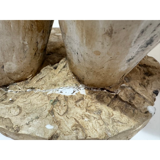 1960s Larry Mohr Female Torso Sculpture in Painted Plaster For Sale - Image 9 of 10