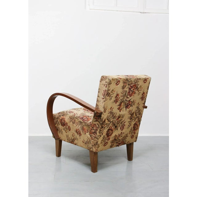 Bentwood Armchair by Jindřich Halabala, 1950s For Sale - Image 4 of 18