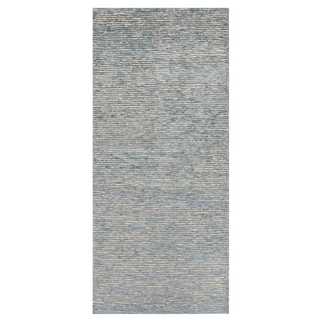Modern Cut Pile Hand-Knotted Wool Runner by Doris Leslie Blau For Sale