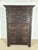19th Century Baroque Oak Fall-Front Cabinet with Deep Carved Decoration For Sale - Image 14 of 18