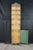 Vintage Petite Green Bowfront Country Farmhouse Bookcase Display Cabinet Chic For Sale - Image 9 of 18