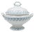 20th Century Belgian Special Edition Porcelain Tureen With Lid For Sale