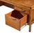 Jens Risom Mid Century Walnut Executive Desk For Sale - Image 10 of 13