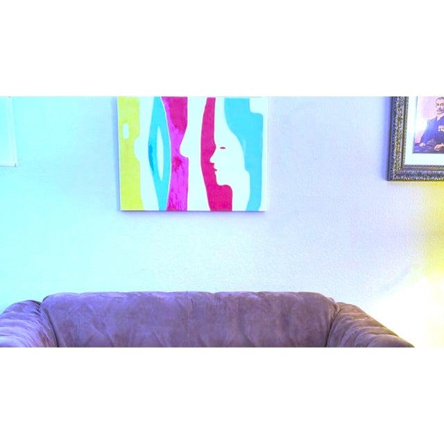 Giclée Modern Signed Print on Canvas "Dreaming of a Bright Tomorrow".................................................... For Sale - Image 10 of 12